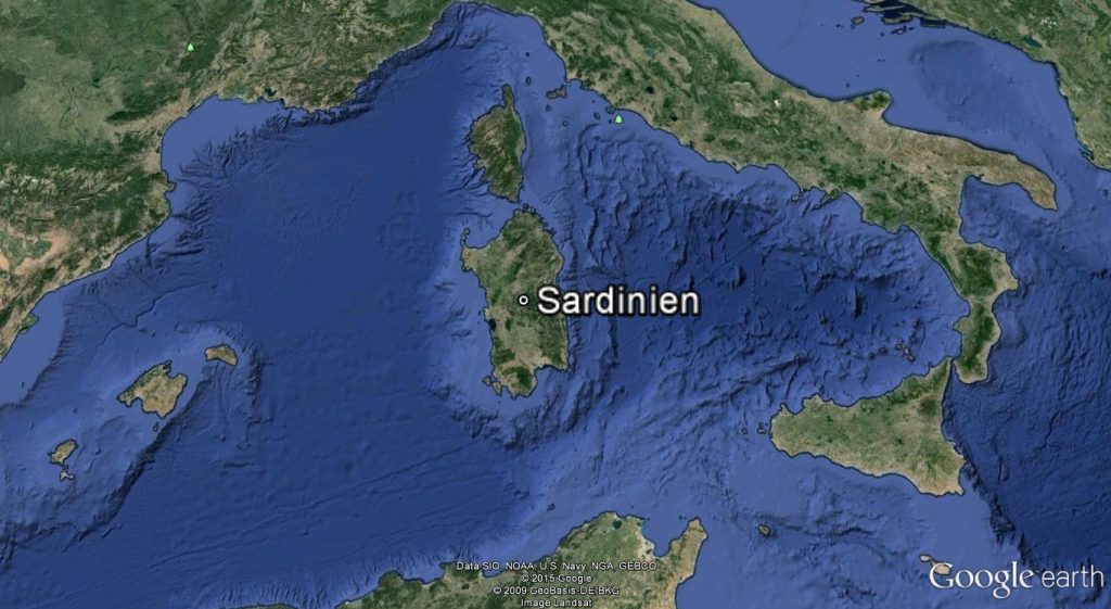 Sardinien_Karte